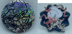 2022 Pokemon TCG Hisuian Zoroark VSTAR Premium Collection Pin and Coin